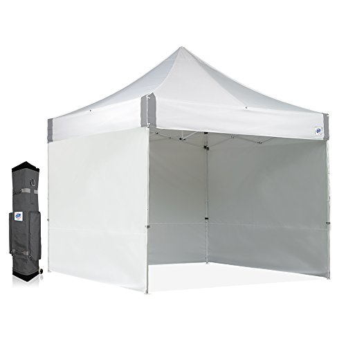 E-Z UP ES100S Instant Commercial Canopy, 10' x 10' with...