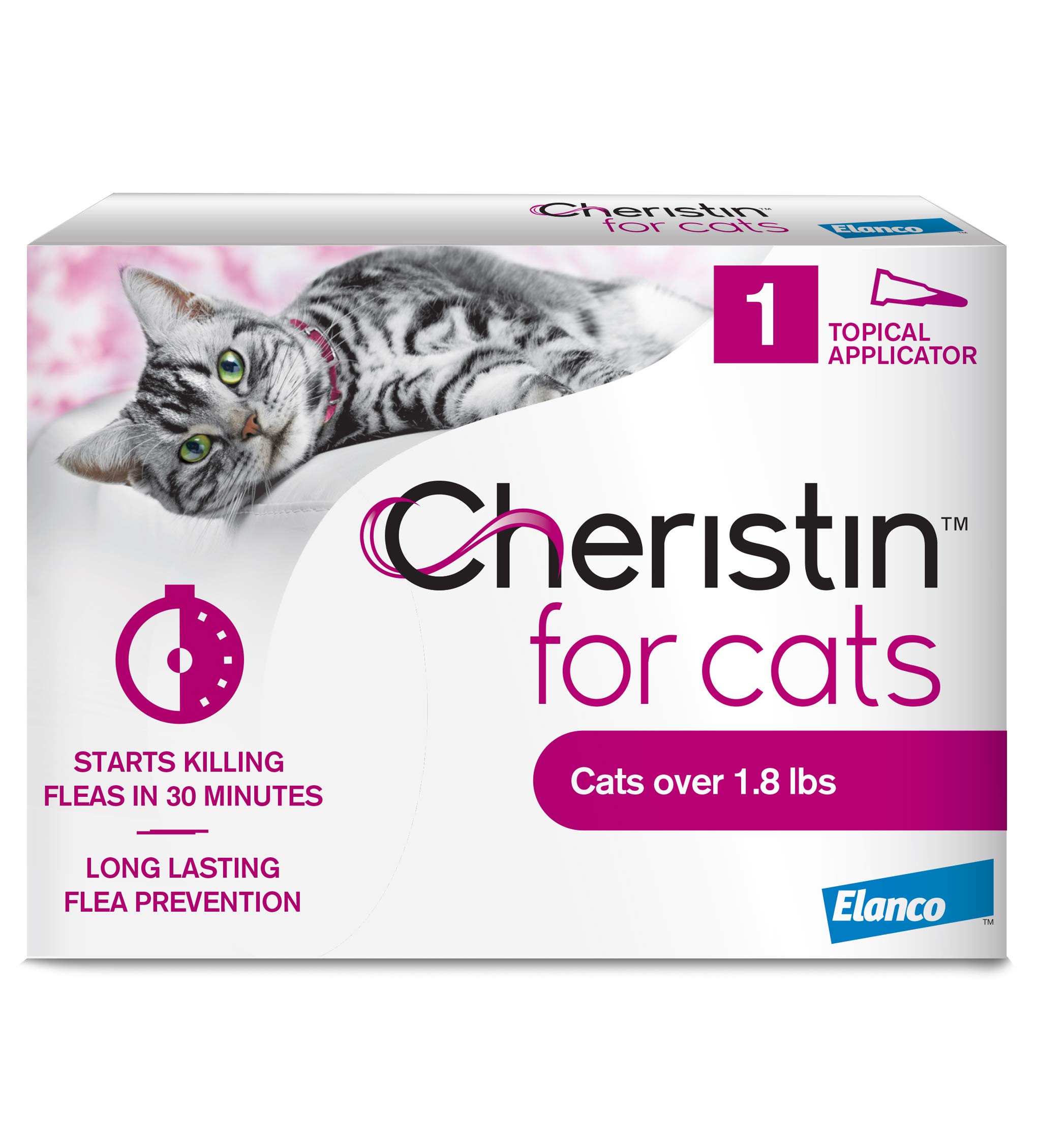 Cheristin for Cats Topical Flea Treatment – Effective T...