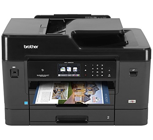 Brother Printer MFCJ6930DW Wireless Color Inkjet Printer with Scanner