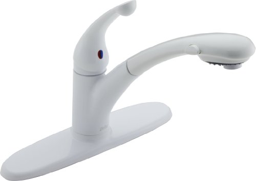 Delta Faucet Signature Single-Handle Kitchen Sink Fauce...