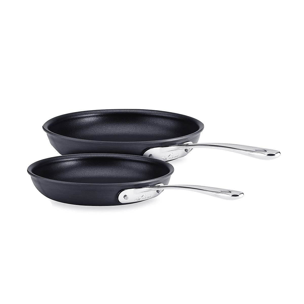 All-Clad HA1 Hard Anodized Nonstick 2 Piece Fry Pan Set...