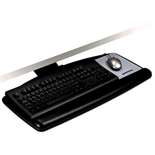 3M Keyboard Tray, Just Lift to Adjust Height and Tilt, ...