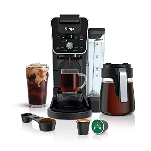 Ninja CFP201 DualBrew System 12-Cup Coffee Maker, Singl...