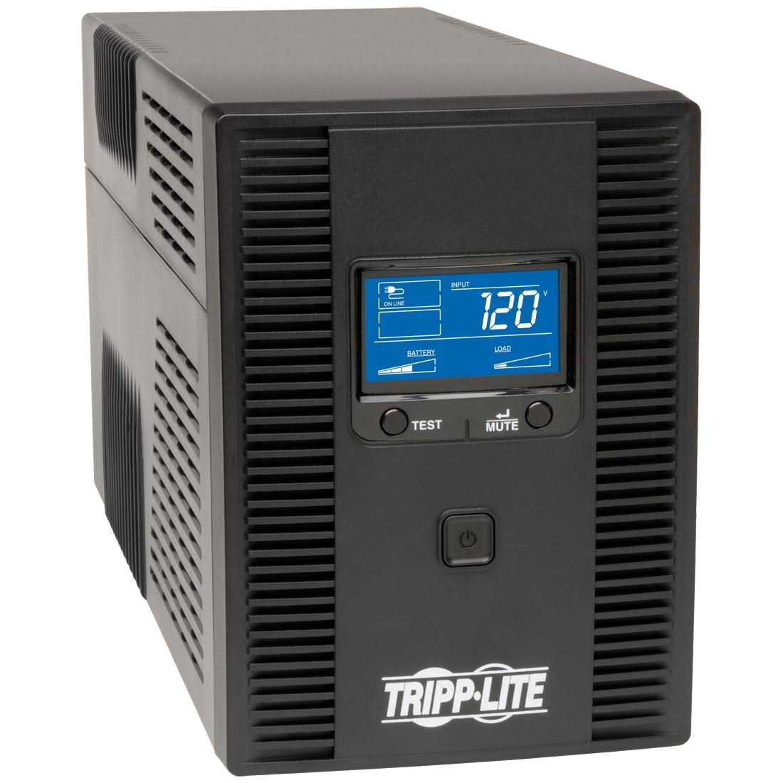 Tripp Lite 1500VA UPS Back Up AVR LCD Display 10 Outlets 120V 810W Tel & Coax Protection USB (OMNI1500LCDT)