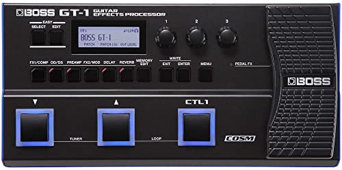 Boss Guitar Effects Processor, Black (GT-1)