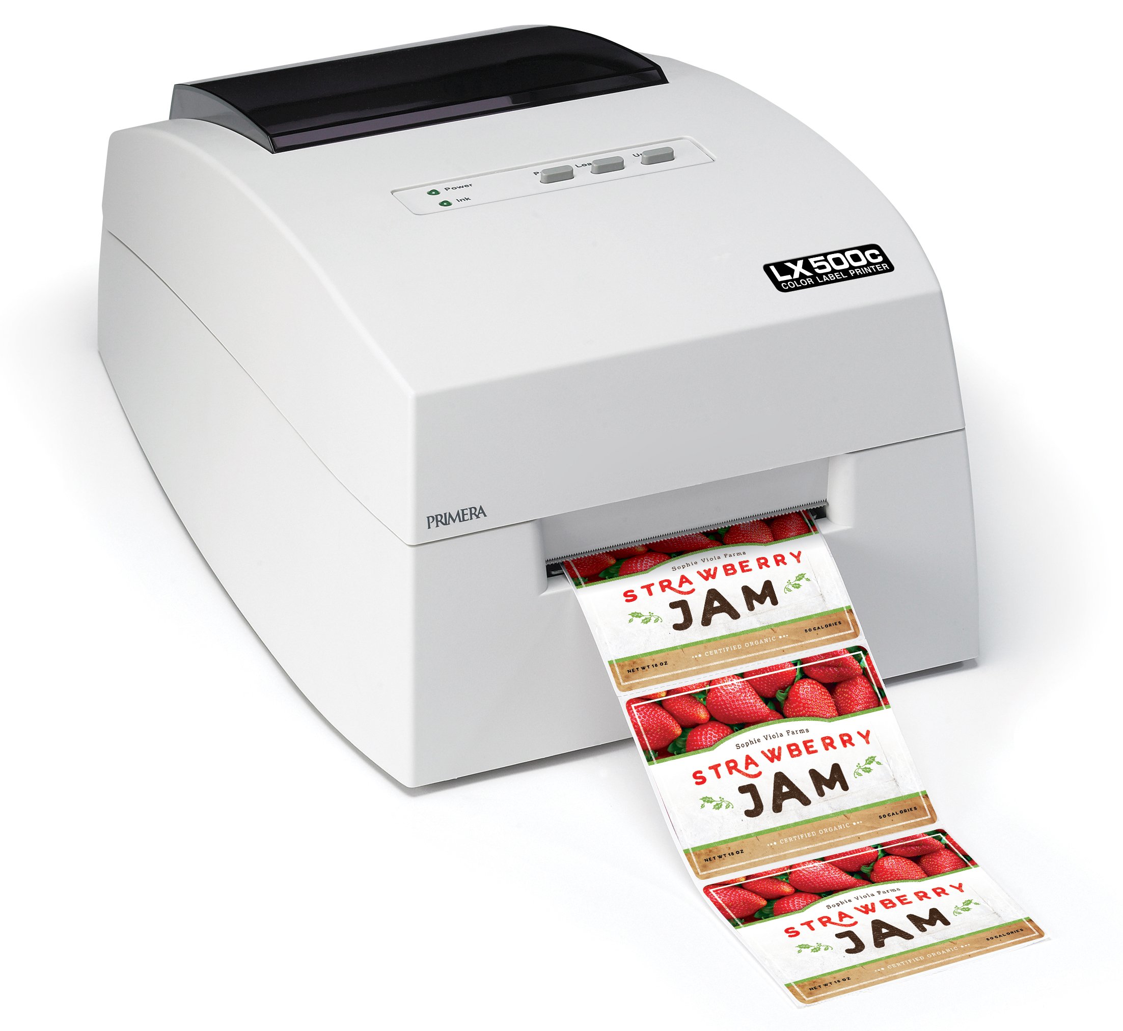 Primera Technology Primera LX500 Color Label Printer 74275 4800 DPI Printer with Built-In Cutter