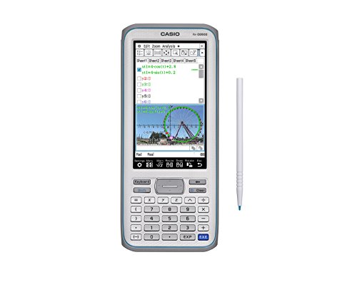Casio Touchscreen with Stylus Graphing Calculator, 4.8 ...