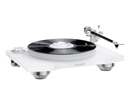 Marantz TT-15S1 Manual Belt-Drive Premium Turntable with Cartridge Included | Floating Motor for Low-Vibration & Low-Resonance | A Smart, Stylish Option for Vintage Vinyl Records