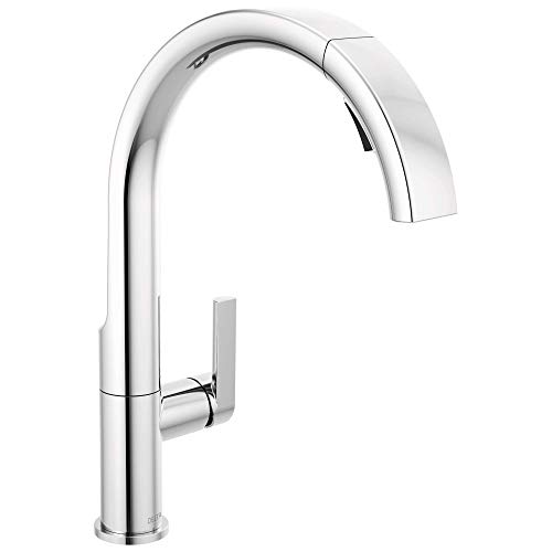Delta Faucet Keele Chrome Kitchen Faucet with Pull Down...