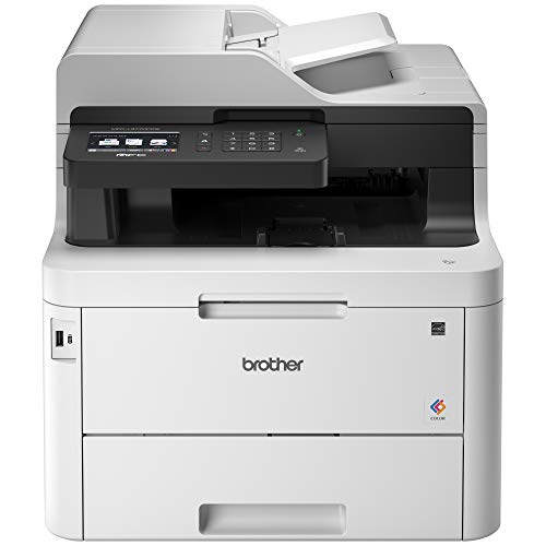 Brother MFC-L3770CDW Compact Wireless Digital Color All-in-One Printer with NFC, 3.7? Color Touchscreen, Automatic Document Feeder, Wireless and Duplex Printing and Scanning
