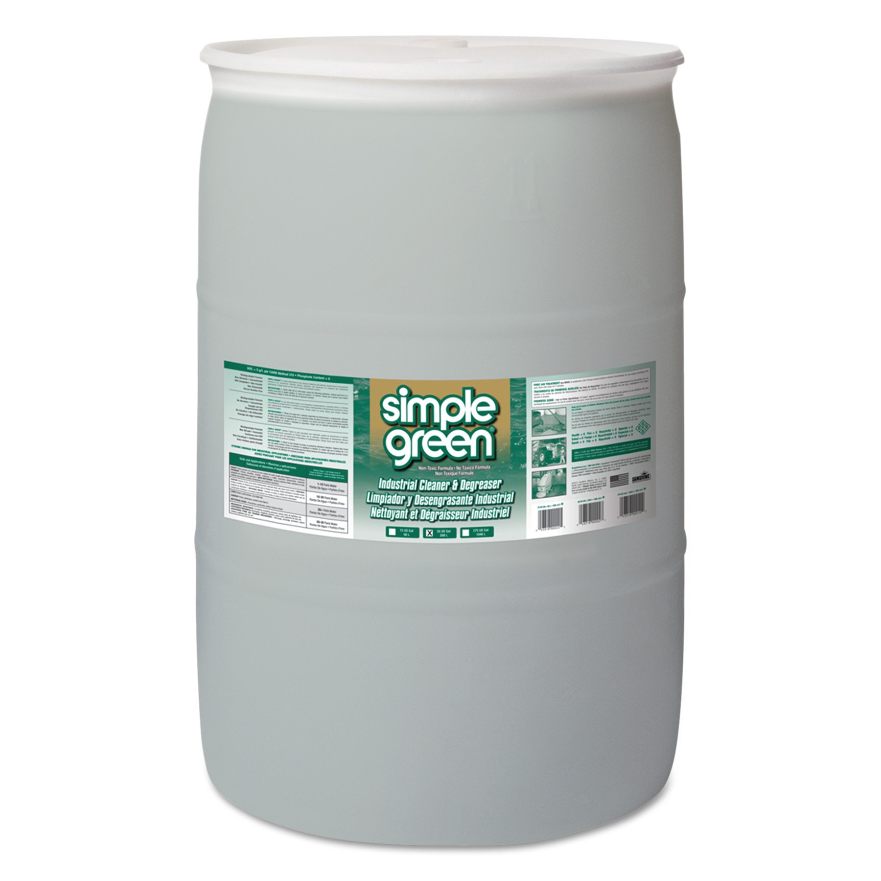 Simple Green 13008 Industrial Cleaner & Degreaser, Conc...