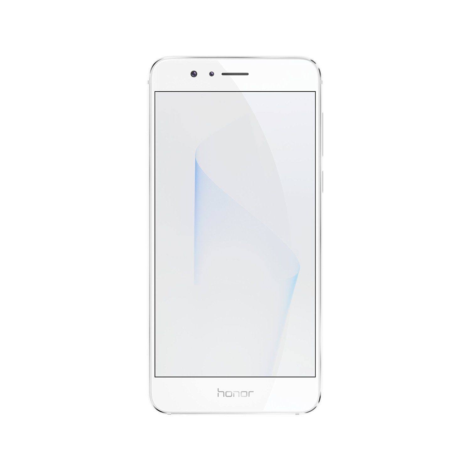 Huawei Device USA Inc Huawei Honor 8 Unlocked Smartphone 32 GB Dual Camera - US Warranty (Pearl White)