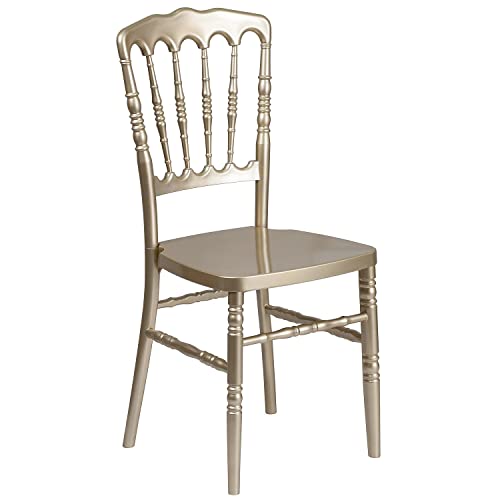 Flash Furniture HERCULES Series Resin Stacking Napoleon Chair