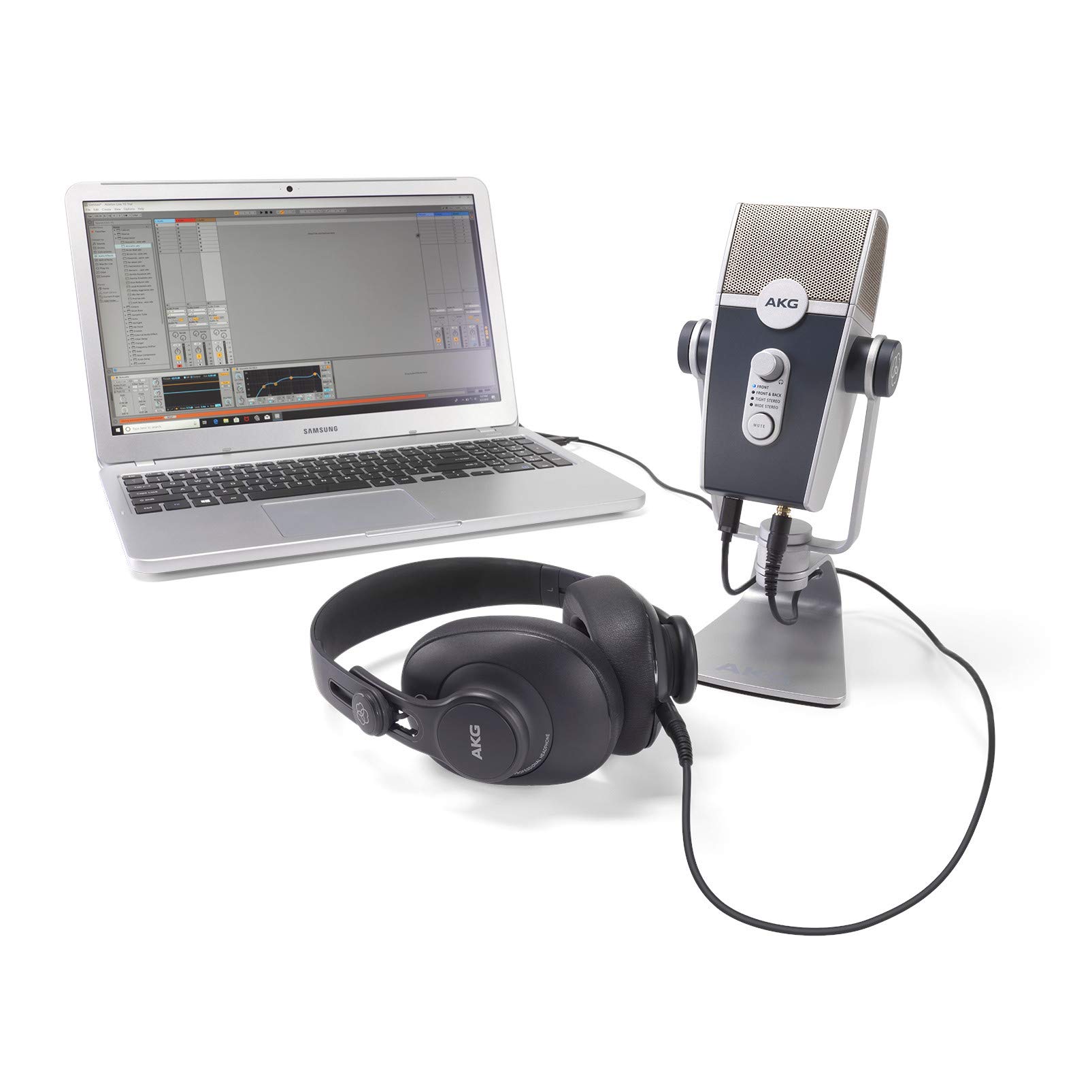 AKG Pro Audio Pro Audio Podcaster Essentials Kit for St...
