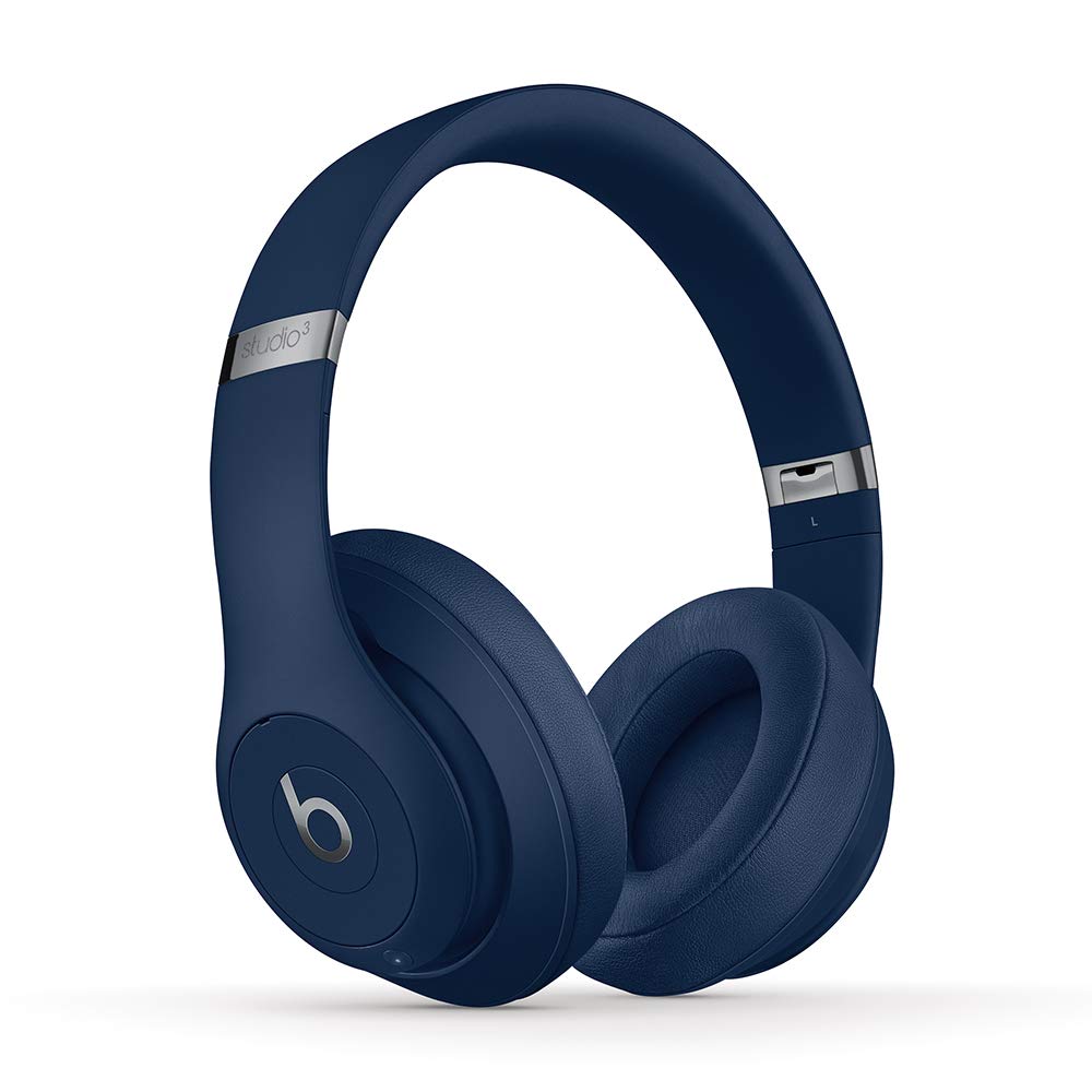 Beats Studio3 Wireless Noise Cancelling Over-Ear Headphones - Apple W1 Headphone Chip, Class 1 Bluetooth, 22 Hours of Listening Time