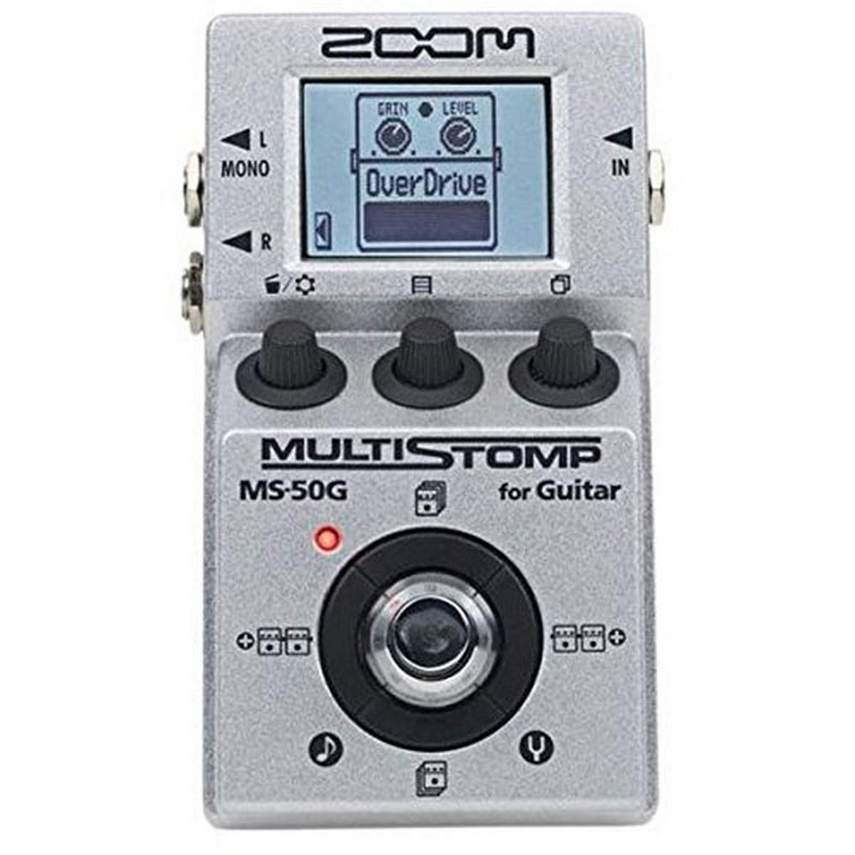Zoom MS-50G MultiStomp Guitar Effects Pedal, Single Sto...