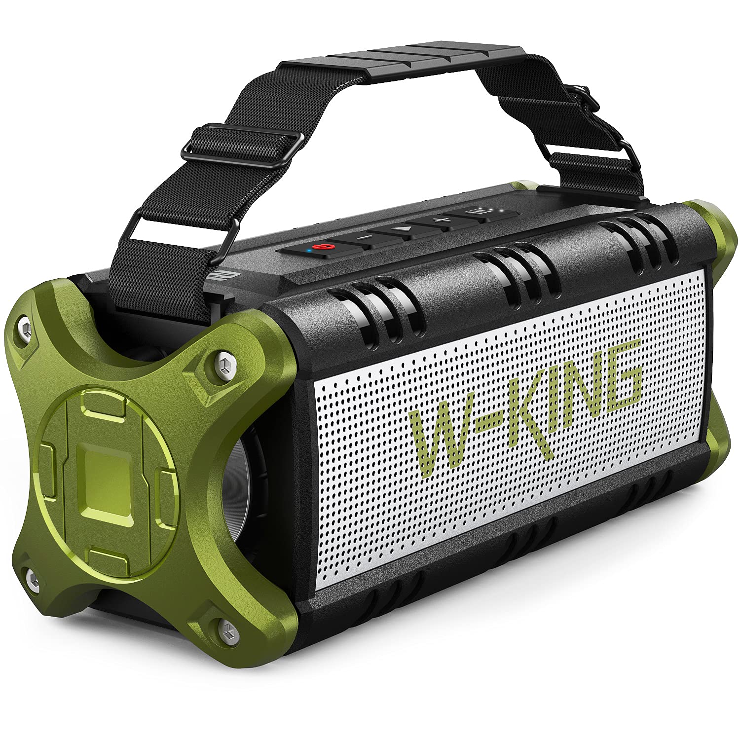 W-KING Bluetooth Speakers, 50W Deep Bass Portable Loud ...