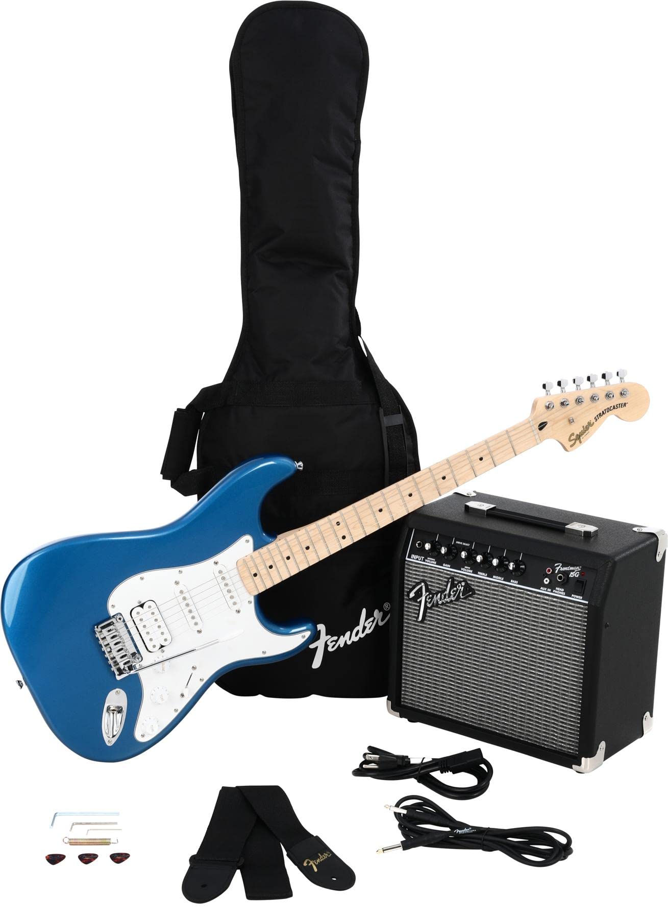 Fender Squier by  Affinity Series Stratocaster Pack, HS...