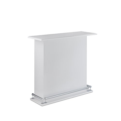 Acme Furniture Acme 72580 Kite bar Table, White, One Size
