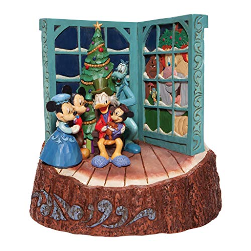 Enesco Jim Shore Disney Traditions Mickey's Christmas C...