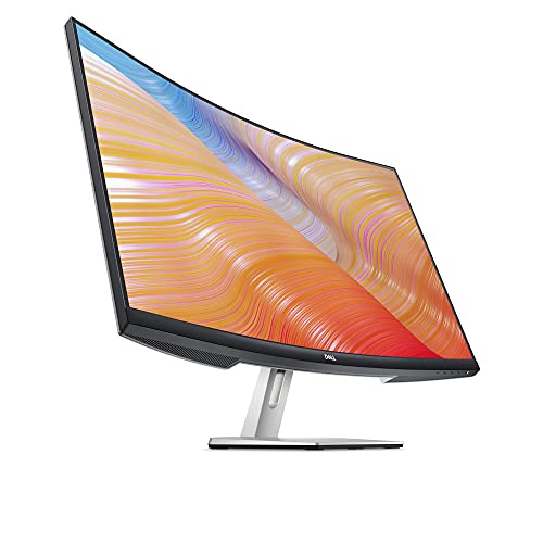 Dell S3222HN 32-inch FHD 1920 x 1080 at 75Hz Curved Monitor, 1800R Curvature, 8ms Grey-to-Grey Response Time (Normal Mode), 16.7 Million Colors, Black (Latest Model)
