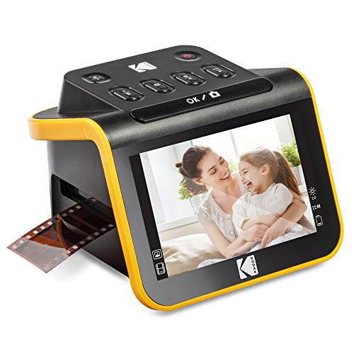 Kodak Slide N SCAN Film and Slide Scanner with Large 5? LCD Screen, Convert Color & B&W Negatives & Slides 35mm, 126, 110 ...