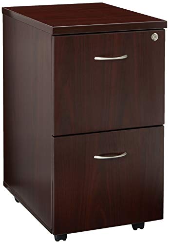 Lorell Mobile Pedestal, File/File, 16 by 22 by 28-1/4-I...
