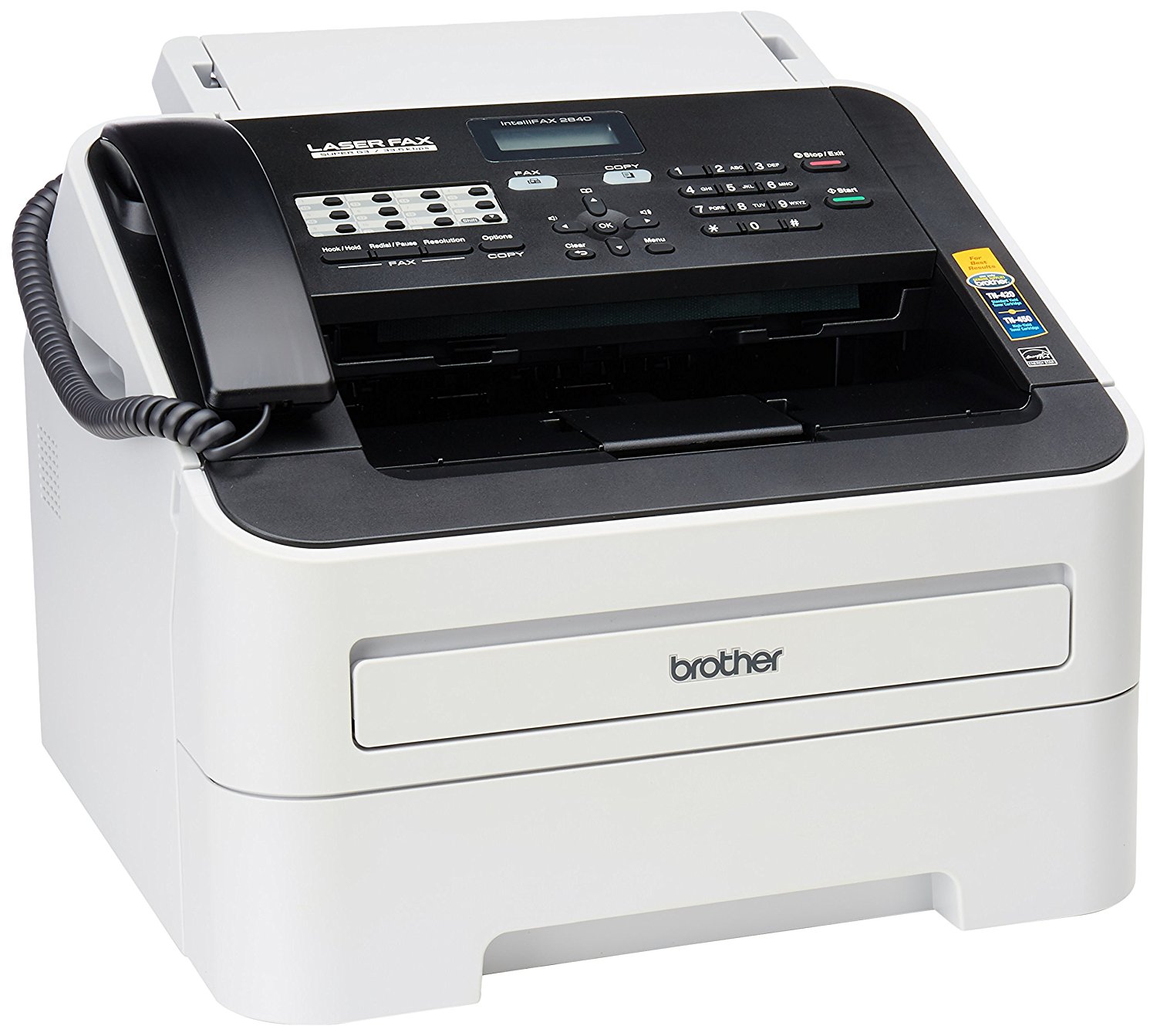 Brother Printer Brother FAX-2840 High Speed Mono Laser ...