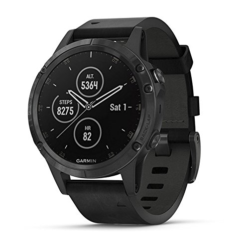 Garmin fenix 5 Plus, Premium Multisport GPS Smartwatch,...