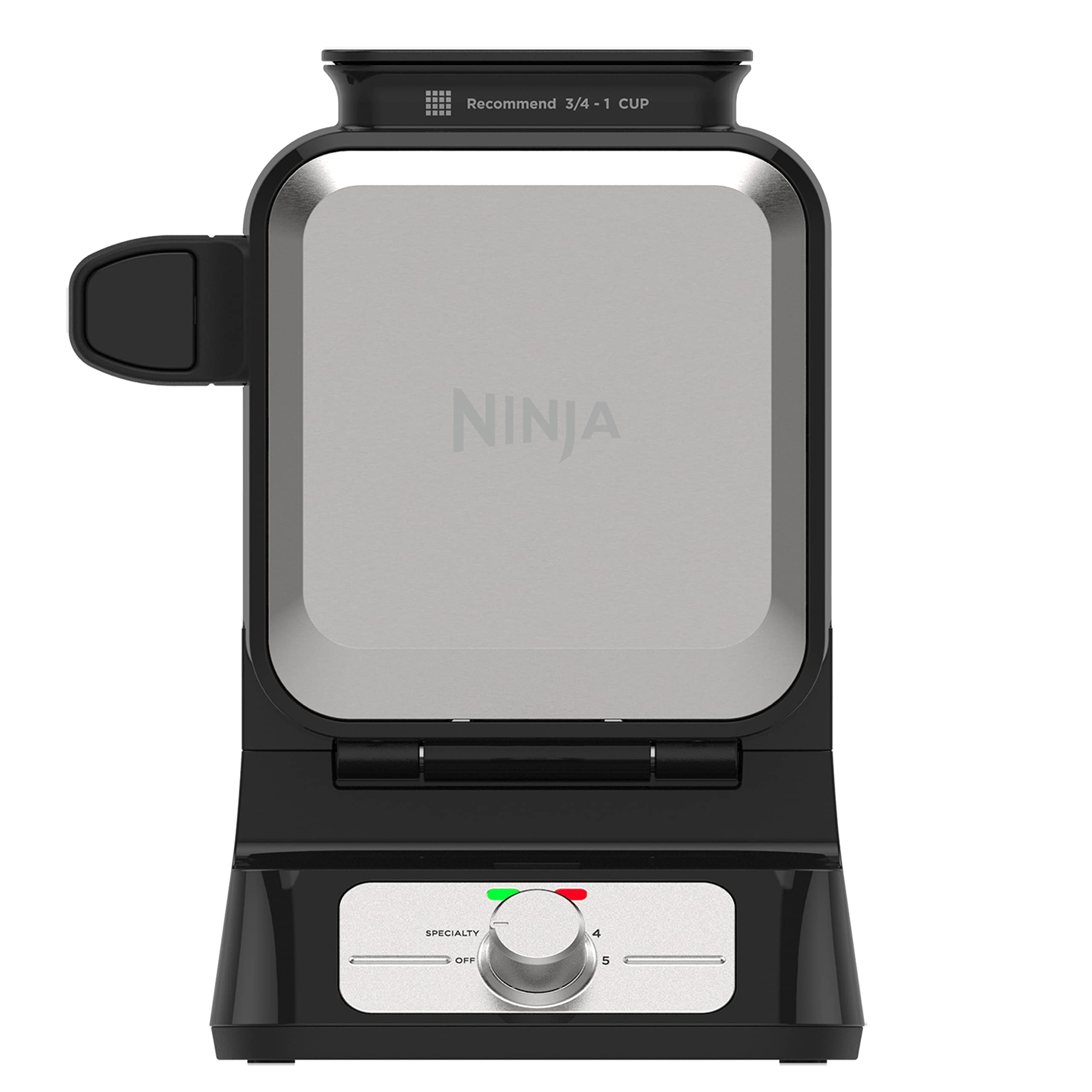 Ninja BW1001 NeverStick PRO Belgian Waffle Maker, Verti...