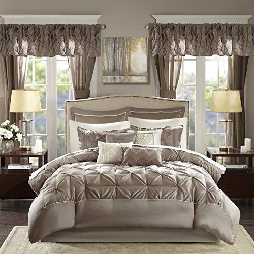 Madison Park Essentials Joella Cal King Size Bed Comfor...