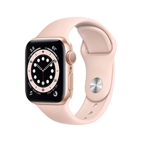 Apple Watch Series 6 (GPS, 40mm) - Gold Aluminum Case w...