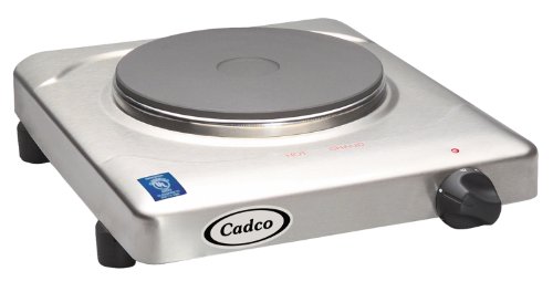 CADCO KR-S2 Portable Cast Iron 120-Volt Hot Plate