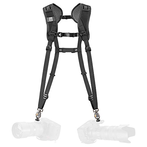 BLACKRAPID Double Breathe Camera Harness, Trusted Design for One Or Two SLR, DSLR, Mirrorless Cameras