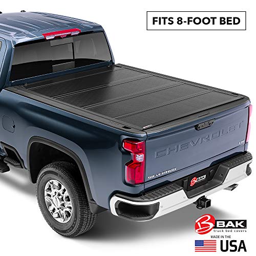 BAK Flip G2 Hard Folding Truck Bed Tonneau Cover | 226132 | Fits 2019-20 New Body Style GM Silverado, Sierra 1500 8' Bed