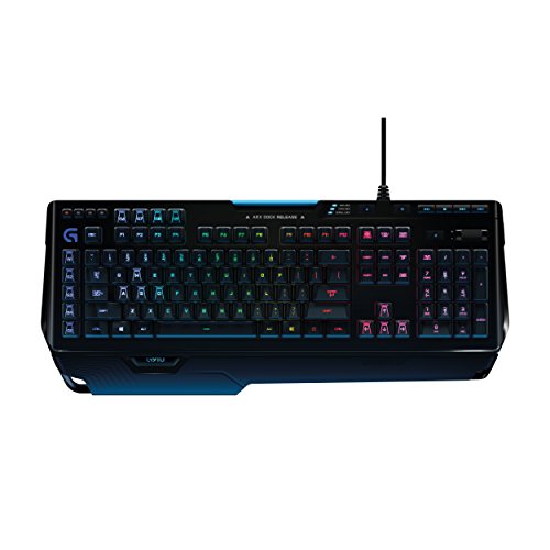 Logitech G910 Orion Spark RGB Mechanical Gaming Keyboard - 9 Programmable Buttons, Dedicated Media Controls