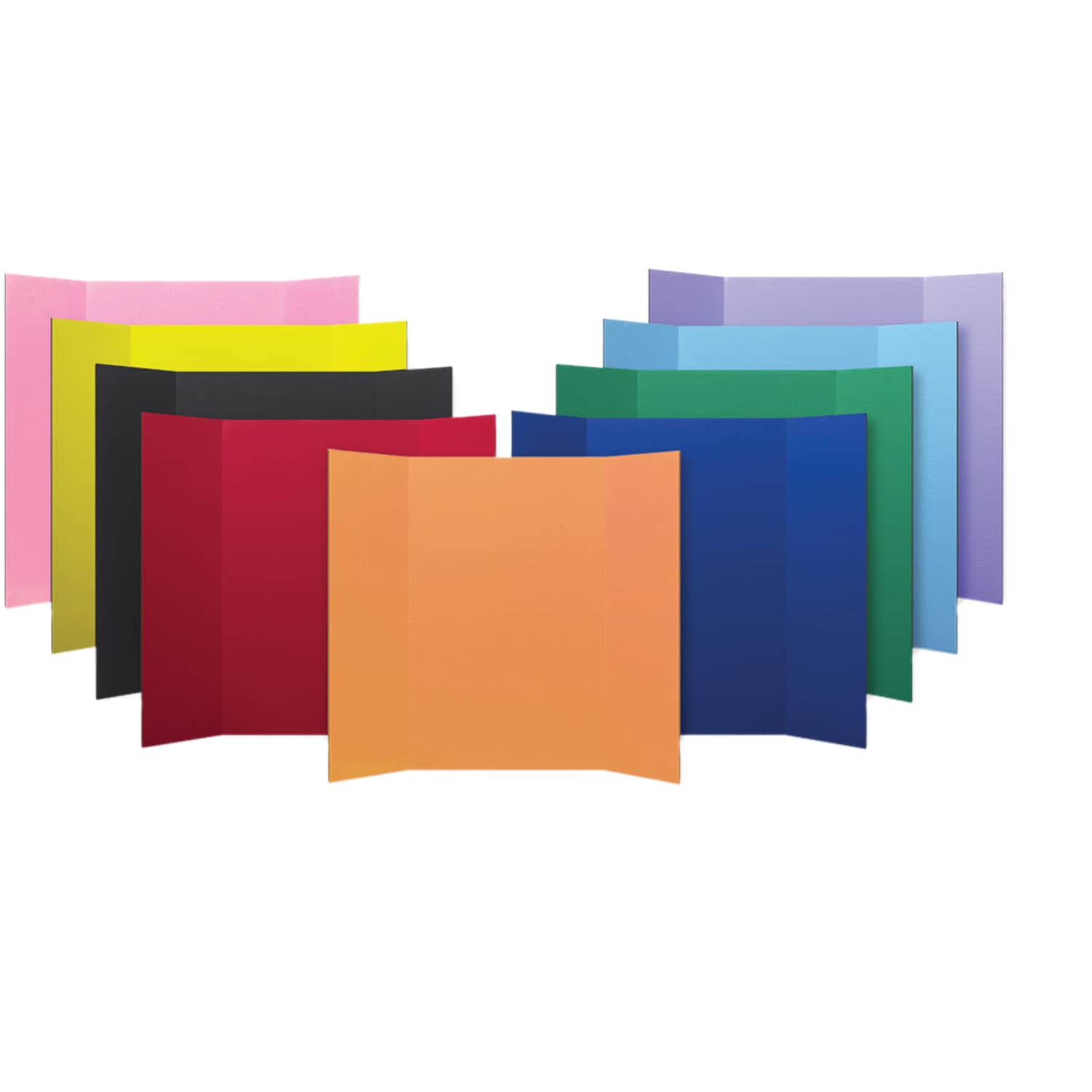Flipside 36 x 48 1 Ply Color Assortment Project Board Bulk Pack of 24