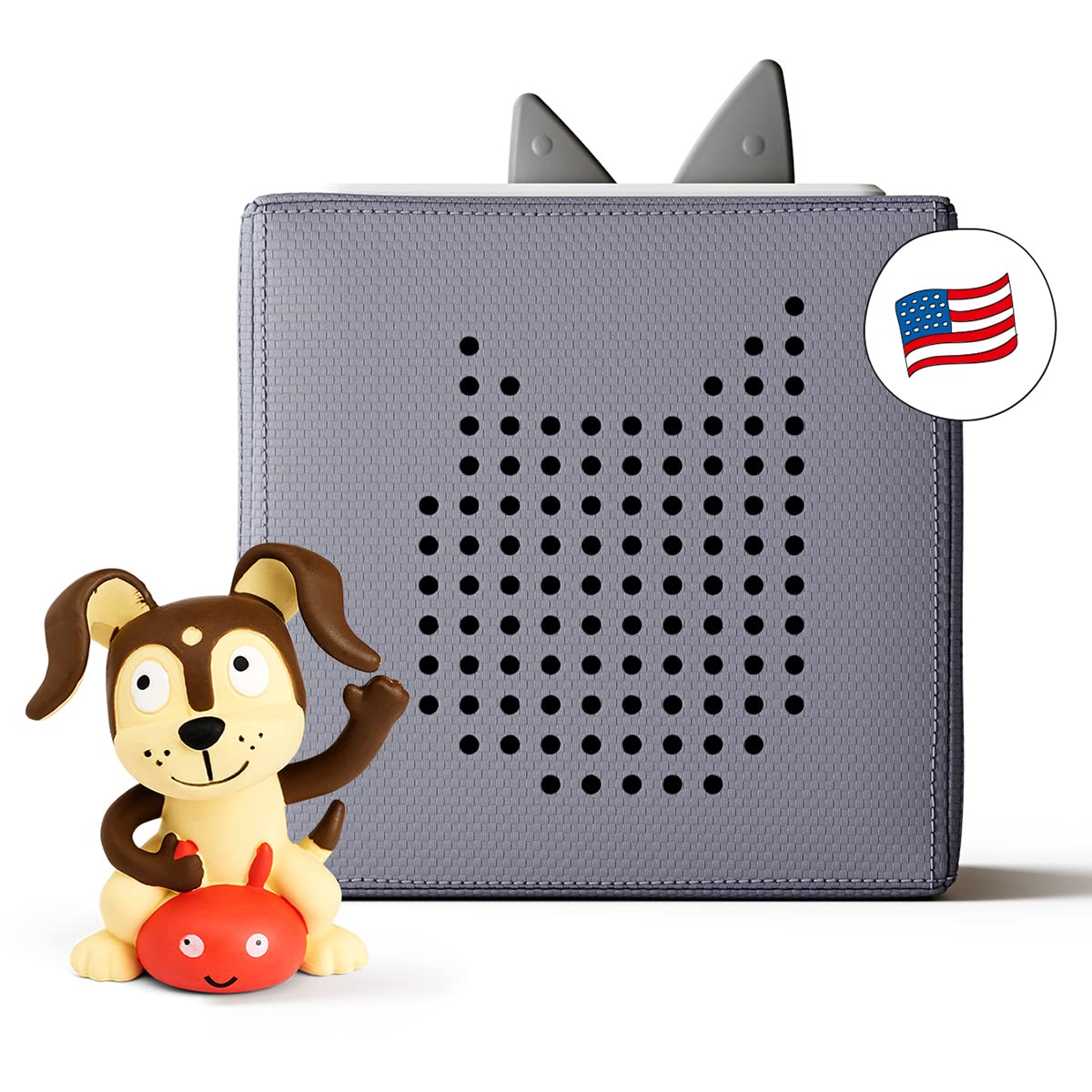 Tonies Toniebox Audio Player Starter Set with Playtime Puppy - Listen, Learn, and Play with One Huggable Little Box