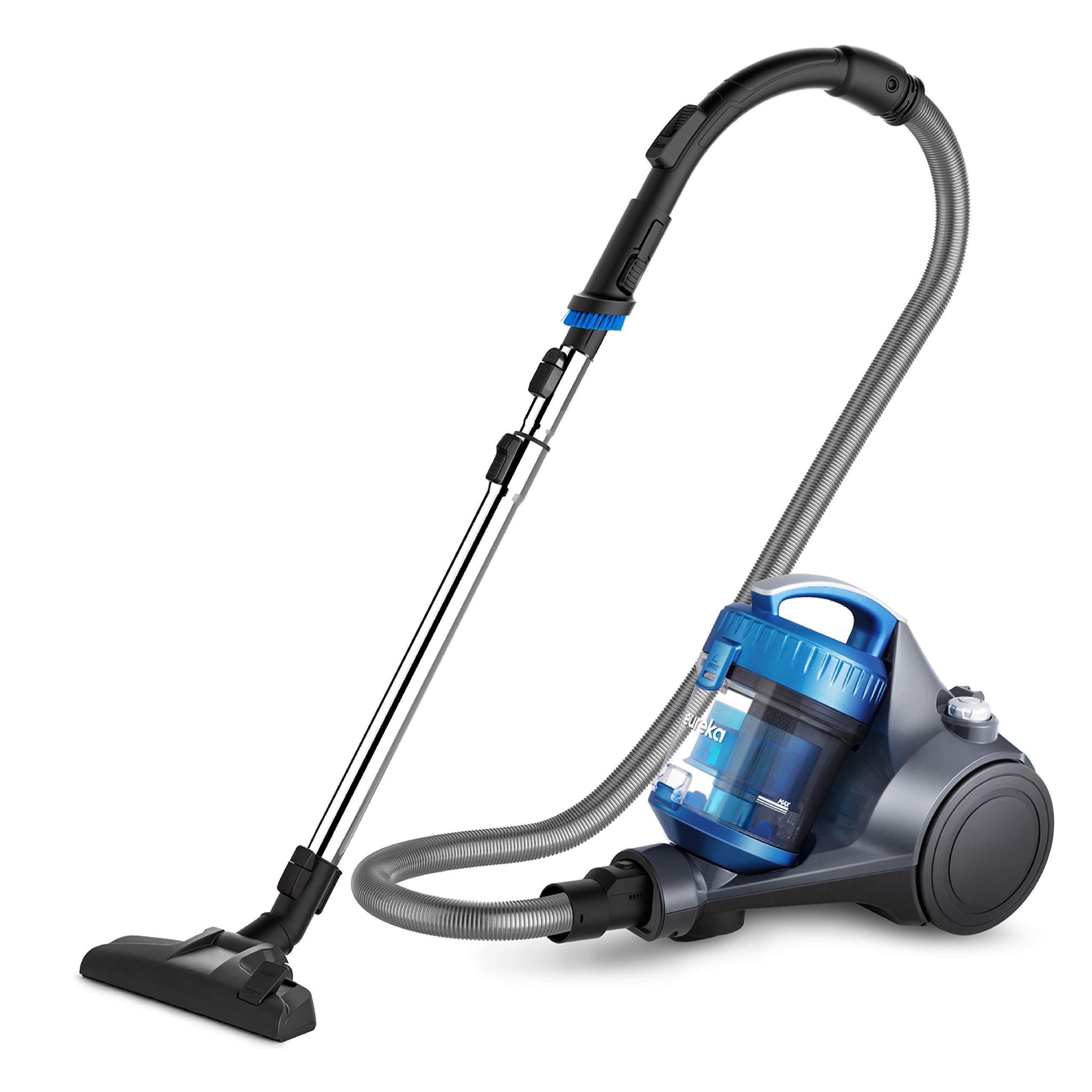 Eureka Bagless Canister Vacuum Cleaner, Lightweight Vac for Carpets and Hard Floors