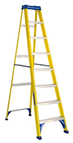 Louisville Ladder FS2008 Step Ladder, 8-Feet/250lb, Yel...