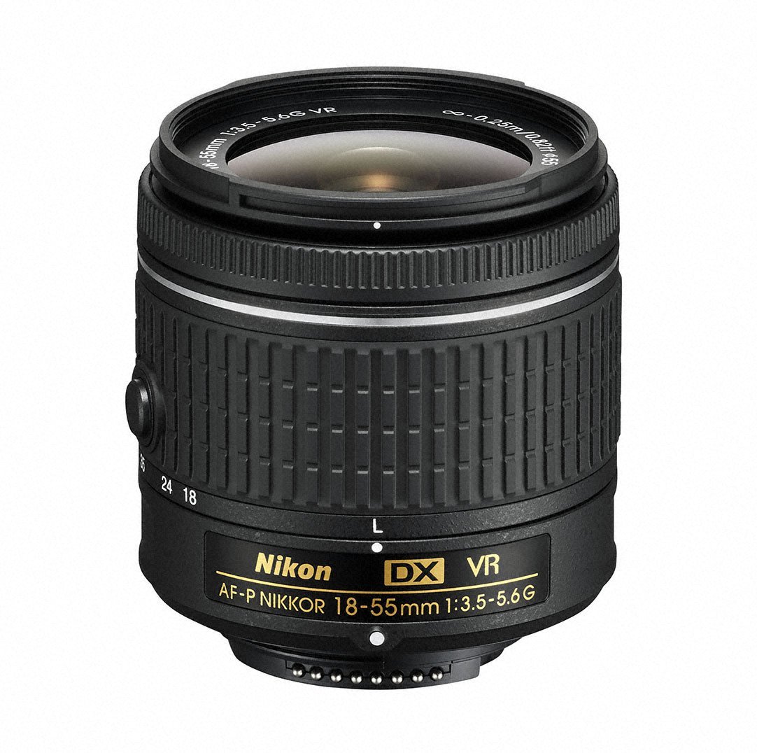 Nikon AF-P DX NIKKOR 18-55mm f/3.5-5.6G VR Lens for DSLR Cameras