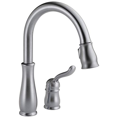 Delta Faucet Leland Single Handle Kitchen Faucet With P...