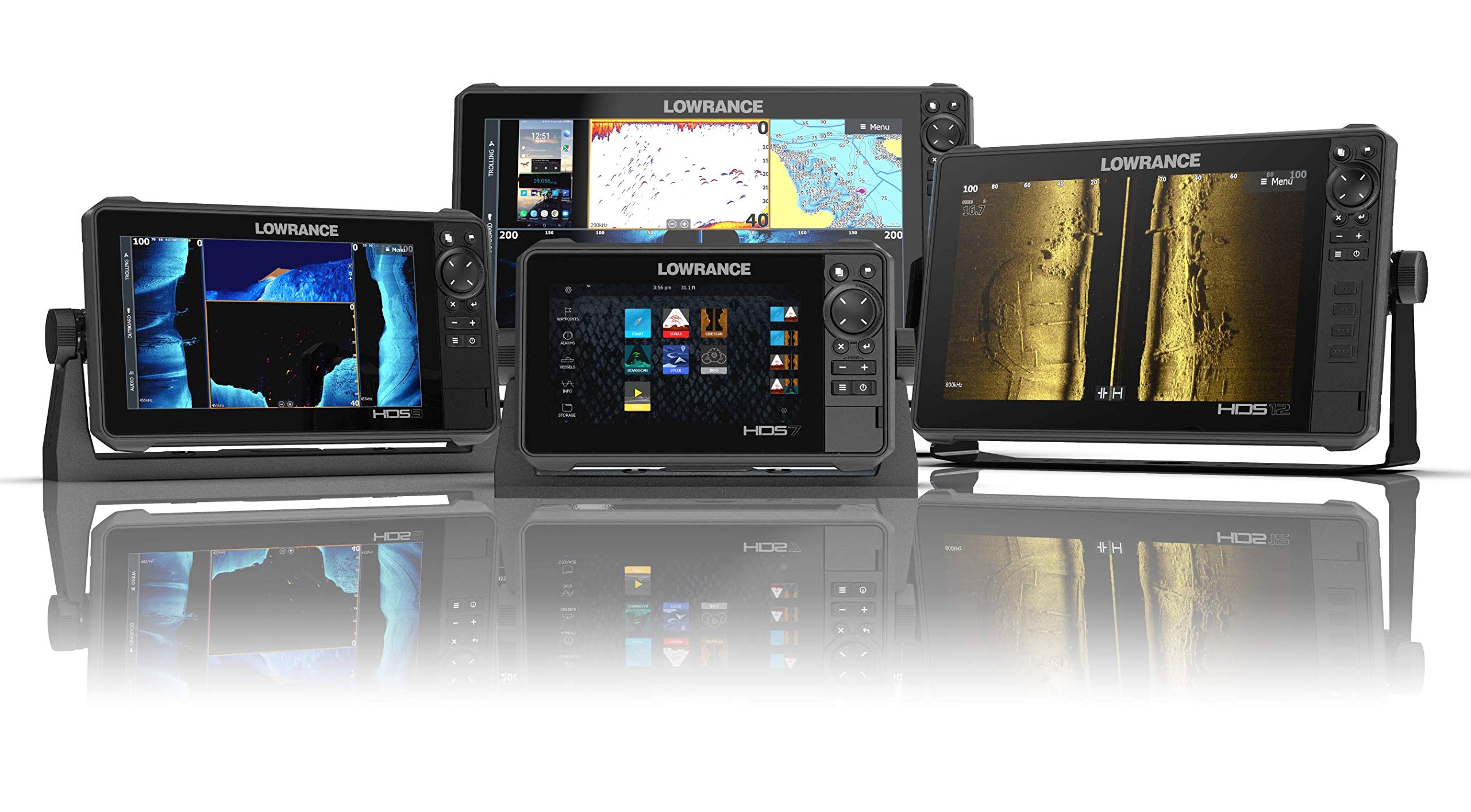 Lowrance HDS-Live Fish Finder, Multi-Touch Screen, Live...
