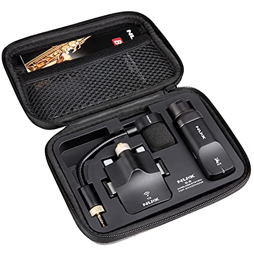 NUX B-6 Saxophone Wireless System with Charging Case,Op...