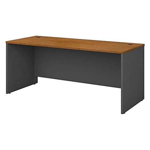 Bush Industries, Inc Series C Collection 72W Desk Shell, Natural Cherry