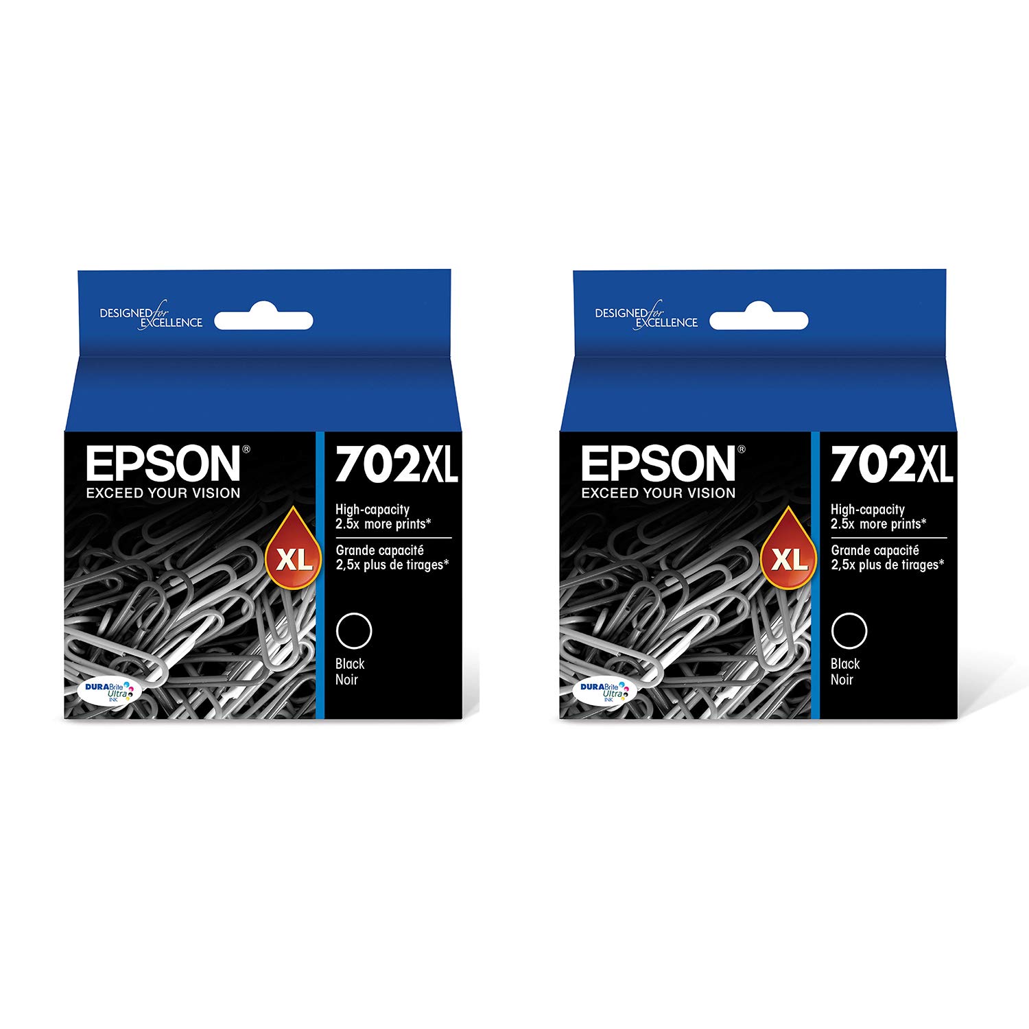Epson T702XL120 DURABrite Ultra High Capacity Cartridge Ink