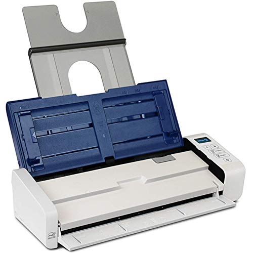 Visioneer Xerox Duplex Portable Document Scanner, Xerox Duplex Portable Scanner, Blue & White