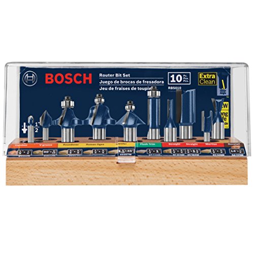 Bosch RBS010 1/2-Inch and 1/4-Inch Shank Carbide-Tipped...