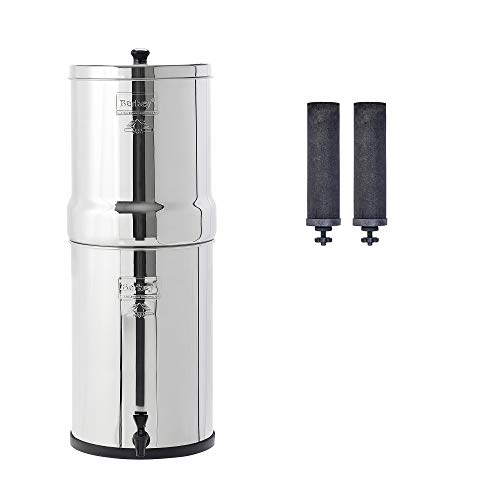 Berkey Crown  Gravity-Fed Water Filter with 2 Black  Purification Elements