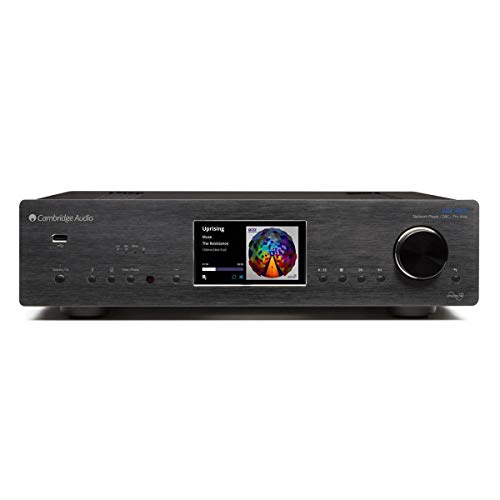 CAMBRIDGE AUDIO Azur 851N Stereo Digital Preamplifier, Network Player | Hi-Fi All-in-One Receiver | Wireless Media Streaming with WiFi, Apple AirPlay and Android Compatible (Black)